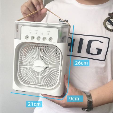 Ventilador Humidificador Portátil 3 en 1 ❄️