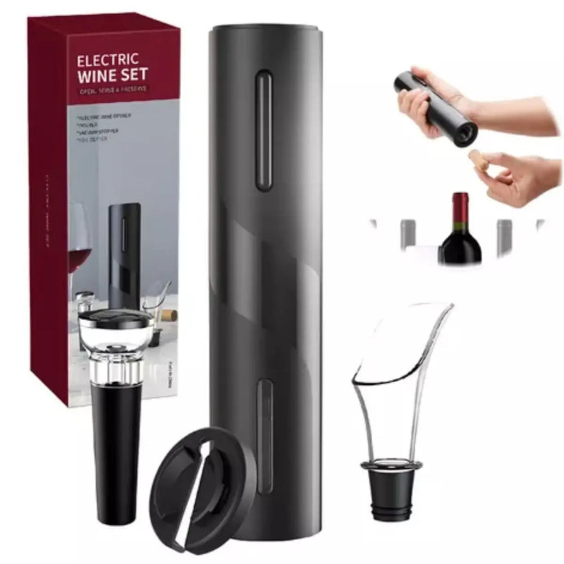 Sacacorchos Eléctrico de Vino – Brinda con Estilo y Sin Esfuerzo