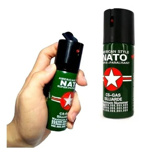 🚨 Gas Pimienta Defensa Personal Nato - Protección Efectiva y Segura 🚨