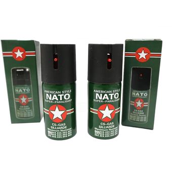 🚨 Gas Pimienta Defensa Personal Nato - Protección Efectiva y Segura 🚨