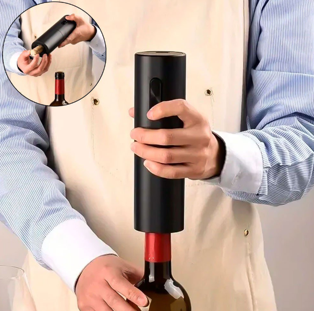 Sacacorchos Eléctrico de Vino – Brinda con Estilo y Sin Esfuerzo
