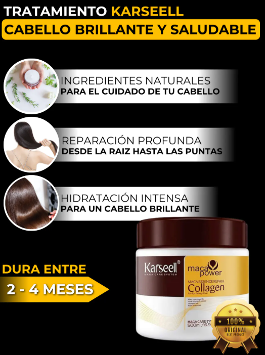 Mascarilla Capilar de Colágeno Karseell ✨