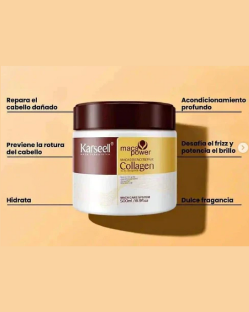 Mascarilla Capilar de Colágeno Karseell ✨