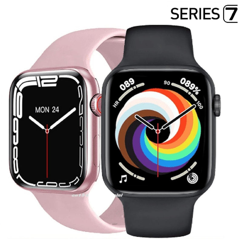 ¡Smartwatch Series 7: Estilo, Conectividad y Funcionalidad en un Solo Reloj!