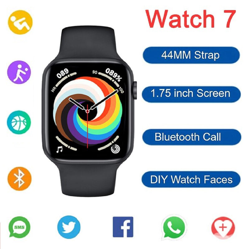 ¡Smartwatch Series 7: Estilo, Conectividad y Funcionalidad en un Solo Reloj!
